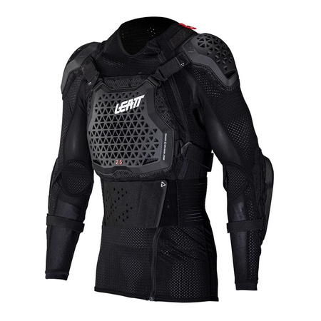Koszulka z ochraniaczami LEATT 2.5 BLACK czarny