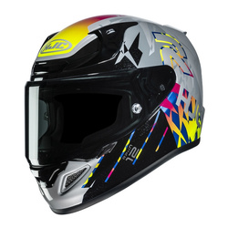 Kask integralny HJC RPHA 12 KATE GREY/YELLOW szary żółty fluo