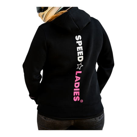 Bluza damska SPEED LADIES BLACK czarny różowy