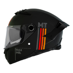 Kask integralny MT THUNDER 4 SV MIL MATT BLACK czarny czerwony żółty