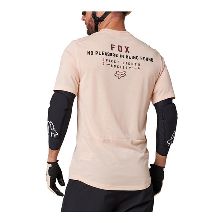 Koszulka rowerowa FOX RANGER DR CRYS LIGHT PINK różowy