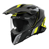 Kask integralny AIROH COMMANDER 2 SKIP YELLOW MATT czarny szary żółty fluo