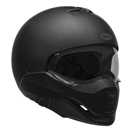 Kask szczękowy BELL BROOZER SOLID MATTE BLACK czarny