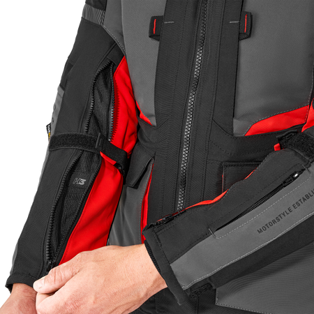 Kurtka tekstylna SHIMA HERO 2.0 MEN RED czarny szary czerwony