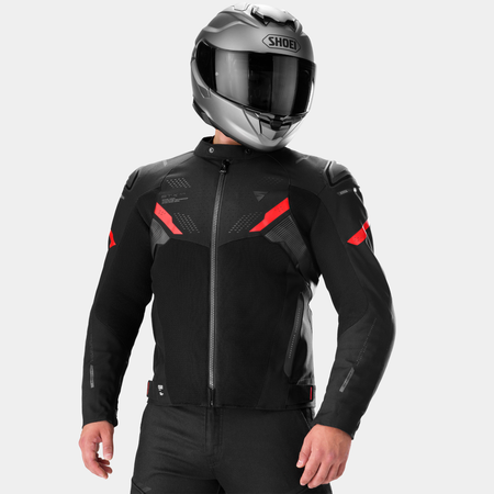 Kurtka tekstylna SHIMA STX AIR G2 RED czarny czerwony
