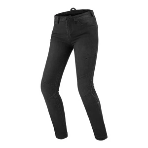 Jeansy motocyklowe damskie SHIMA METRO LADY BLACK czarny