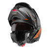 Kask szczękowy SCHUBERTH E2 ECE EXPLORER ORANGE szary pomarańczowy czarny