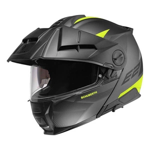 Kask szczękowy SCHUBERTH E2 ECE DEFENDER YELLOW czarny szary żółty fluo