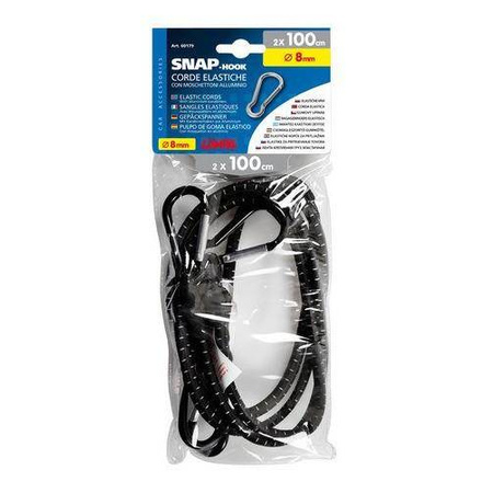 Linka z haczykiem LAMPA SNAP-HOOK 2x100CM