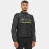 Kurtka tekstylna SHIMA DRIFT MEN CAMO czarny szary żółty fluo