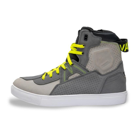 Trampki motocyklowe REBELHORN VANDAL MYSTERIOUS GREY/FLUO YELLOW szary żółty fluo