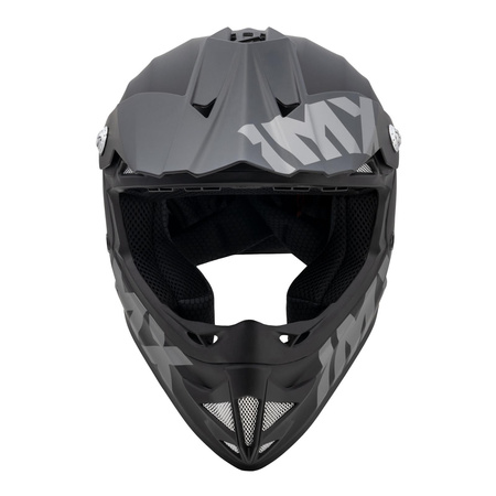 Kask cross dziecięcy IMX FMX-01 JUNIOR BLACK MATT czarny mat