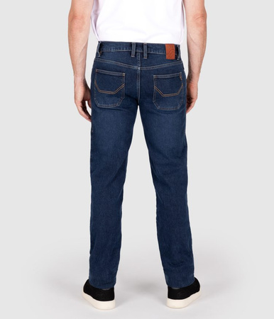 Jeansy motocyklowe KNOX KIRKSTONE STONE WASH INDIGO granatowy