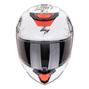 Kask integralny SCORPION EXO-JNR BOUM WHITE/BLACK biały czarny