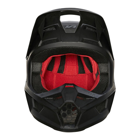 Kask cross FOX V1 MATTE BLACK czarny mat
