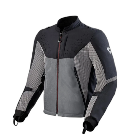Kurtka tekstylna REVIT STRATUM GTX GREY/ANTHRACITE szary czarny czerwony