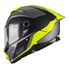 Kask integralny MT THUNDER 4 R SV WIND TUNNEL B3 MATT czarny szary żółty fluo