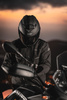 Kask szczękowy MT ATOM 2 SV PURE BLACK MATT czarny mat