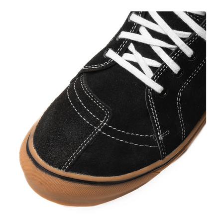 Buty krótkie BROGER CALIFORNIA BLACK/GUM SOLE czarny brązowy