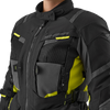 Kurtka tekstylna damska SHIMA HERO 2.0 LADY FLUO czarny szary żółty fluo