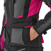 Kurtka tekstylna damska SHIMA HERO 2.0 LADY PINK czarny szary różowy
