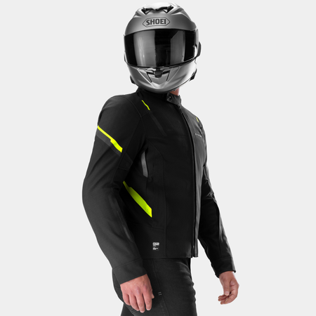 Kurtka tekstylna SHIMA RUSH 3.0 G2 FLUO czarny żółty fluo