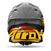 Kask cross AIROH TWIST 3 ADVENTURE MATT szary pomarańczowy zielony
