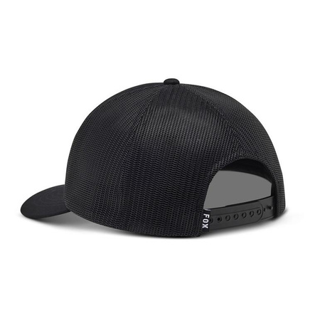 Czapka z daszkiem FOX HEAD TRUCKER BLACK czarny