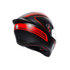 Kask integralny AGV K1 WARMUP BLACK/RED czarny czerwony
