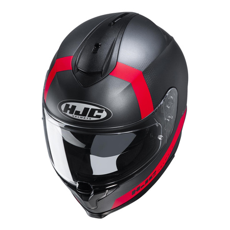 Kask integralny HJC C70 EURA BLACK/RED czarny czerwony