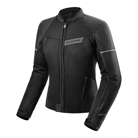 Kurtka tekstylna damska SHIMA X-MESH 2.0 LADY BLACK czarny