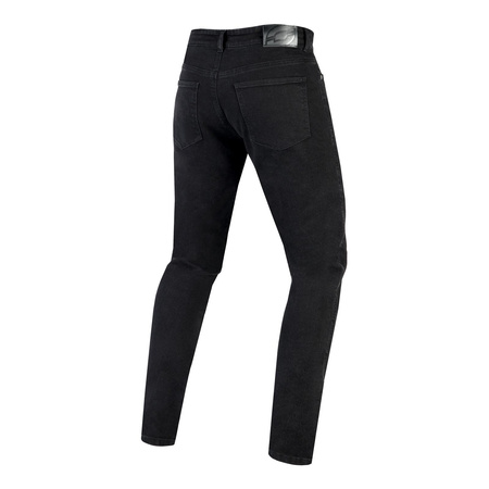 Jeansy motocyklowe OZONE STRIKER REGULAR BLACK czarny