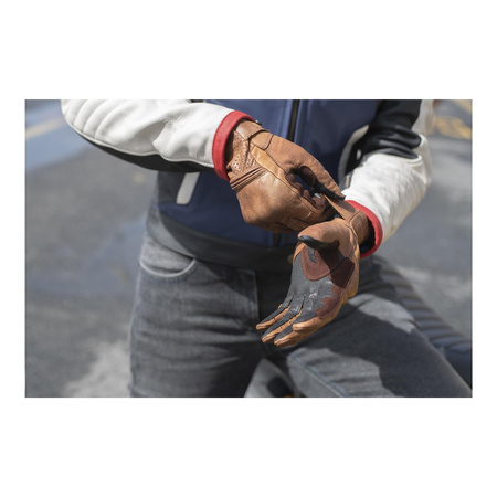 Rękawice szosowo-turystyczne HELD SANFORD BROWN brązowy