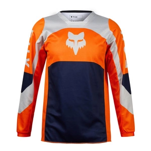 Bluza cross dziecięca FOX JUNIOR 180 NITRO FLUO ORANGE pomarańczowy fluo czarny