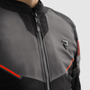 Kurtka tekstylna REBELHORN HIFLOW V BLACK/GREY/RED czarny szary czerwony