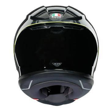Kask integralny AGV K6 MINIMAL GREY/YELLOW FLUO szary żółty fluo czarny