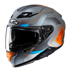 Kask integralny HJC F71 ARCAN GREY/ORANGE szary pomarańczowy niebieski