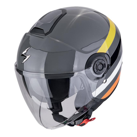 Kask otwarty SCORPION EXO-CITY II BEE GREY/YELLOW/BLACK żółty czarny szary