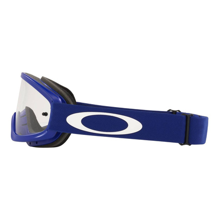 Gogle motocyklowe OAKLEY O FRAME 2.0 PRO XS MX MOTO BLUE CLEAR niebieski