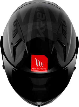 Kask integralny MT KRE+ S SOLID GLOSS CARBON/BLACK czarny