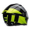 Kask integralny BELL LITHIUM ECE6 SHEAR METALLIC GREY RETINA czarny szary żółty fluo