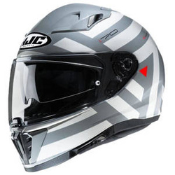 Kask integralny HJC I70 WATU WHITE/SILVER biały srebrny niebieski