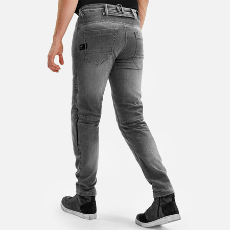 Jeansy motocyklowe SHIMA ZENITH GREY szary