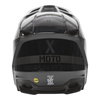 Kask cross FOX V2 NOBYL BLACK szary czarny