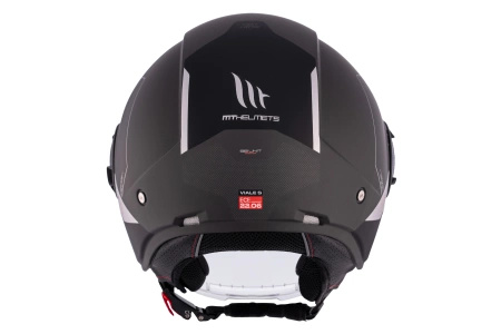 Kask otwarty MT VIALE SV S 68 UNIT MATT GREY szary czarny biały
