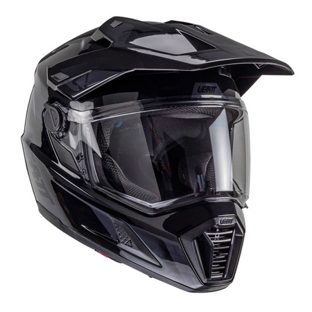 Kask cross z goglami LEATT KIT ADV 8.5 V25 STEALTH czarny