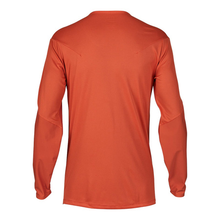 Koszulka rowerowa FOX FLEXAIR PRO Z DŁUGIM RĘKAWEM ATOMIC ORANGE pomarańczowy