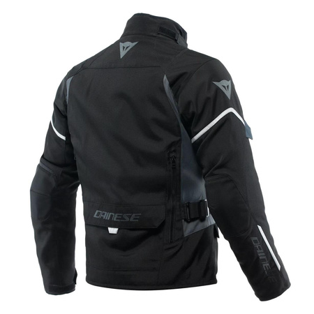 Kurtka tekstylna DAINESE TEMPEST 3 D-DRY BLACK/EBONY czarny szary