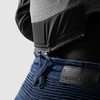 Jeansy motocyklowe damskie REBELHORN AGNESS 2 MONOLAYER WASHED BLUE niebieski