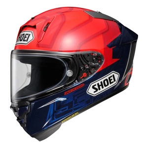 Kask integralny SHOEI X-SPR PRO MARQUEZ 7 TC-1 czerwony niebieski